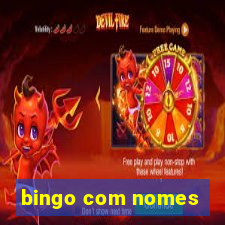 bingo com nomes